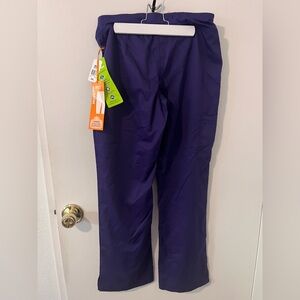 NWT Landau Scrubs Pants ProFlex Modern Fit Adjustable Purple Small Medium Large